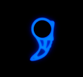 Keyrambit Glow in the dark Blue
