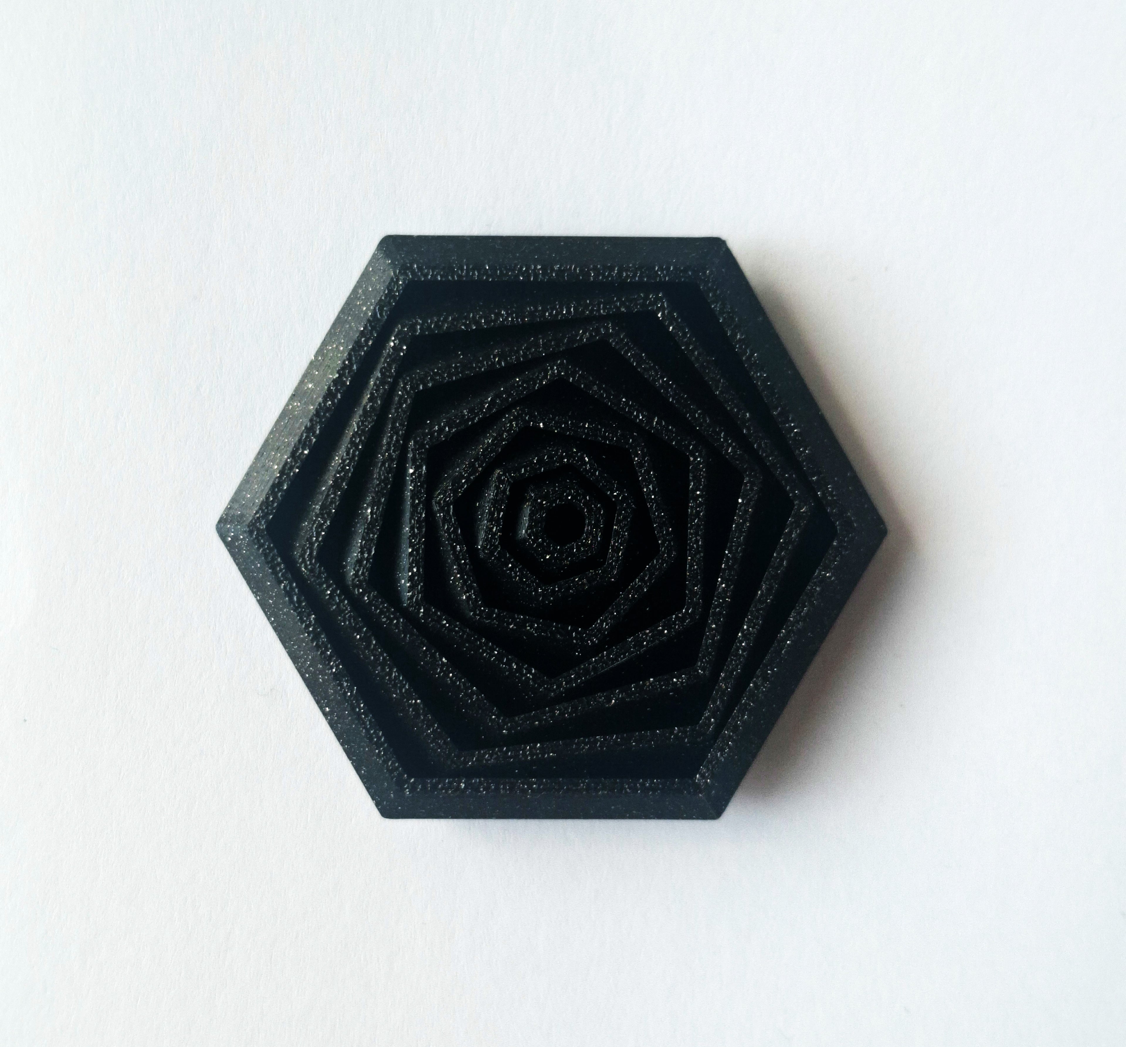 Hexagon Galaxy Black